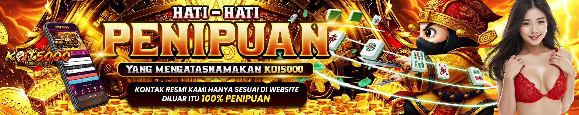 koi5000 hati hati penipuan